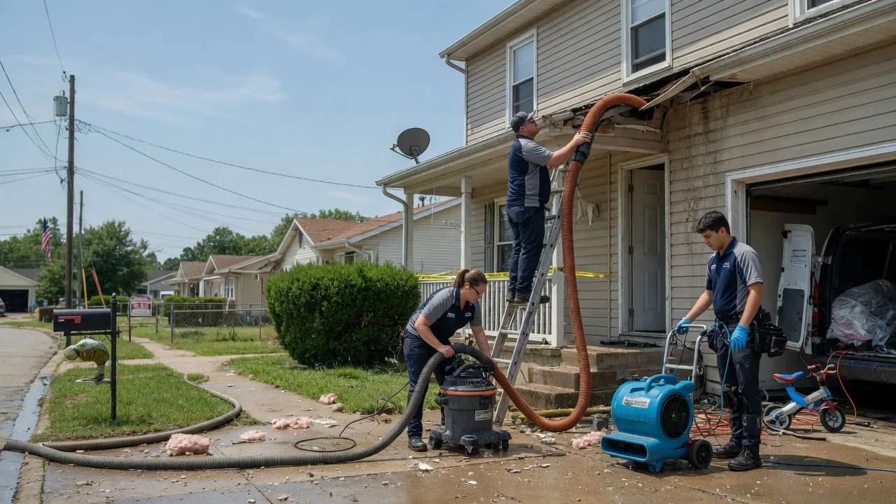 Water Damage Restoration in Spring Hill, KS near me